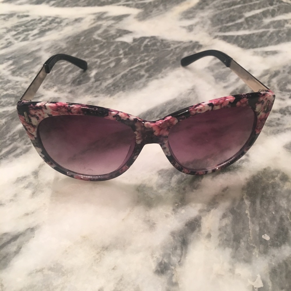 Floral fashion glasses